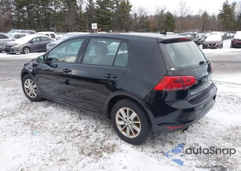 2016 Volkswagen Golf Tsi S 4-Door из США, поврежденный, VIN 3VW217AU3GM007688